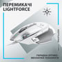 Мишка Logitech G502 X White (910-006146): інтерфейс підключення USB