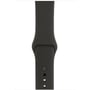 Apple Watch Series 3 Edition 38mm GPS+LTE Gray Ceramic Case with Gray/Black Sport Band (MQK02)
