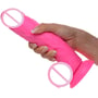 Фаллоимитатор Pop Peckers 8.25" Dildo Pink: Мошонка Есть