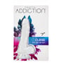 Прозорий фалоімітатор на присосці ADDICTION - Clear Dildo with Balls 7″ (віброкуля у подарунок): Наявність вібрації  Нет