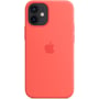 Чохол для iPhone Apple Silicone Case with MagSafe Pink Citrus (MHKP3) for iPhone 12 mini: Тип чохла накладка на задню частину