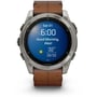 Смарт-часы Garmin Fenix 8 AMOLED 51mm Sapphire Carbon Grey DLC with Chestnut Leather Band (010-02905-40) фото 11