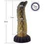 Фаллоимитатор-насадка Hismith 8.5" Squama Beast Silicone Dildo Monster Series: Мошонка Нет