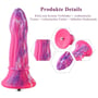 Фалоімітатор для секс-машин Hismith 10.3″ Silicone Monster Dildo Series, система кріплення KlicLok та присоска, діаметр 6.4 см, довжина 26.1 см: Тип Гиганты