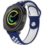 Becover Sport Band Vents Style Blue-White for Samsung Galaxy Watch 42mm / Watch Active / Active 2 40/44mm / Watch 3 41mm / Gear S2 Classic / Gear Sport (705698)