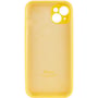 Чехол для iPhone Mobile Case Silicone Case Full Camera Protective Yellow for iPhone 14 фото 5