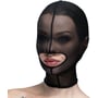 Маска сетка с открытым ртом Feral Feelings - Hood Mask Black