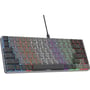 Клавиатура GamePro MK230R Red Switch Low Profile Dark Gray RGB