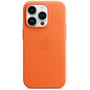 Чехол для iPhone Apple Leather Case with MagSafe Orange (MPPL3) for iPhone 14 Pro фото 5