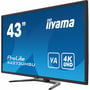 Монитор Iiyama X4373UHSU-B1: Разрешение Ultra HD 4K (3840x2160)