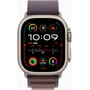 Apple Watch Ultra 2 GPS + Cellular 49mm Titanium Case with Indigo Alpine Loop - Small (MRER3)