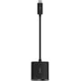 Адаптер Belkin Adapter USB-C to USB-C+RJ45 Black (INC001BTBK): Интерфейс подключения USB-C