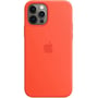 Чехол для iPhone TPU Silicone Case Electric Orange for iPhone 12/iPhone 12 Pro: Тип чехла накладка на заднюю часть