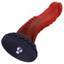 Фаллоимитатор-насадка Hismith 8.35" Curved Silicone Dildo Red Monster Series