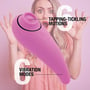 Пульсатор для клітора плюс вібратор FeelzToys - FemmeGasm Tapping & Tickling Vibrator Pink: Для кого Для жінок