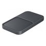 Samsung Wireless Charger Duo (w/o TA) 15W Black for Smartphones and Galaxy Buds (EP-P5400BBRGRU)