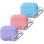 Чохол для навушників LAUT Huex Pastels Violet (L_AP4_HXP_PU) для Apple AirPods 3: Тип чохол