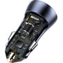 Зарядное устройство Baseus Car Charger USB+USB-C Golden Contactor Pro 40W Dark Gray (CCJD-0G)