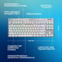 Клавиатура Logitech G915 TKL X TACTILE White (920-012737): Тип клавиш механический