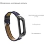 ArmorStandart Metal Lichee Leather Matte Dark Blue for Xiaomi Mi Smart Band 3/4: Сумісність з брендом Xiaomi