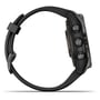 Смарт-часы Garmin Epix Pro (Gen 2) 42mm Sapphire Carbon Grey DLC Titanium with Black Band (010-02802-15): Фитнес-функции Шагомер, Умный будильник, Секундомер, Пульсометр, Пульсоксиметр, Подсчет калорий, Альтиметр, GPS-мод