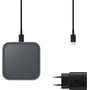 Зарядний пристрій Samsung Wireless Charger Pad (з TA) 15W Black (EP-P2400TBEGEU) фото 6