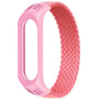 Ремешок Fashion Braided Solo Loop (M) Pink for Xiaomi Mi Smart Band 3/4/5/6