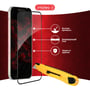 Захисне скло для iPhone Intaleo Tempered Glass Full Glue Black for iPhone 13 Pro: Колір чорний