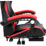 GT Racer X-2323 Black/Red: Материал обивки Экокожа