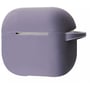 Чохол для навушників TPU Case Shock-proof Lavender Gray for Apple AirPods 3