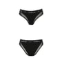 Трусики з прозорою вставкою Passion PS002 PANTIES black, size M: Вид Труси