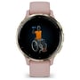 Смарт-годинник Garmin Venu 3S Soft Gold Stainless Steel Bezel with Dust Rose Case and Silicone Band (010-02785-03): Стандарт захисту 5 ATM