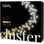 Smart LED Гірлянда Twinkly Cluster AWW, 400, Gen II, IP44 кабель чорний