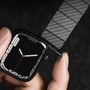 Аксессуар для Watch Switcheasy Carbon Fiber Band Black (MAW245035BK22) for Apple Watch 42/44/45/49mm фото 8