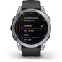 Смарт-годинник Garmin Fenix 7 Silver with Graphite Band (010-02540-01): Тип гаджета Дорослі смарт годинник