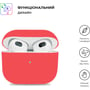 Чохол для навушників ArmorStandart Ultrathin Silicon Crimson (ARM60294) для Apple AirPods 3: Тип Чехол