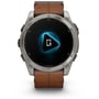 Смарт-годинник Garmin Fenix 8 AMOLED 51mm Sapphire Carbon Grey DLC з Chestnut Leather Band (010-02905-40) фото 9