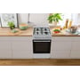 Плита комбинированная Gorenje GK5B41WH: Количество газовых конфорок 4