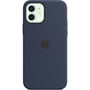 Чехол для iPhone Apple Silicone Case with MagSafe Deep Navy (MHL43) for iPhone 12/iPhone 12 Pro фото 5