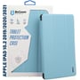 Аксесуар для iPad BeCover Case Book Tri Fold Hard Light Blue для iPad 10.2 2019-2021/iPad Air 2019/Pro 10.5 (711126): Особливості Складывается в подставку, Приятен на ощупь, Надежная защита от царапин и загрязнений, защита спереди, сзади и в углах