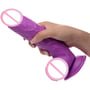 Фаллоимитатор Pop Peckers 8.25" Dildo Purple: Назначение Вагинальные