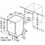 Вбудовувана посудомийна машина BOSCH SPV2HMX42E: Кількість програм 5
