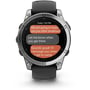 Смарт-часы Garmin Fenix E 47mm Stainless Steel with Black Silicone Band (010-03025-00): Стандарт защиты 10 ATM