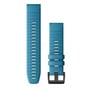 Ремінець Garmin quatix 6 22mm QuickFit Cirrius Blue Silicone (010-12863-20)