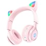 Навушники Hoco W39 Cute Cat Ear Pink