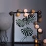 Гирлянда Cotton ball lights на 35 шаров 5,5м, Sand Grey: Применение Для дома