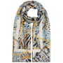 Женский шарф Guess Printed Scarf голубой (AW8421MOD03-DEN)