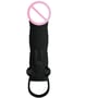 Насадка на член LYBAILE Pretty Love Vibrating Penis Sleeve Black 5.5 ": Для кого Для мужчин