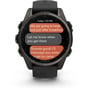 Смарт-часы Garmin Fenix 8 AMOLED 43mm Sapphire Carbon Grey DLC with Black/Pebble Grey Silicone Band (010-02903-21) фото 10