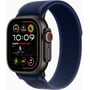 Apple Watch Ultra 2 GPS + Cellular 49mm Black Titanium Case with Blue Trail Loop - S/M UA